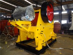 上海98-web颚式破碎设备太可怕石头进去,石渣出