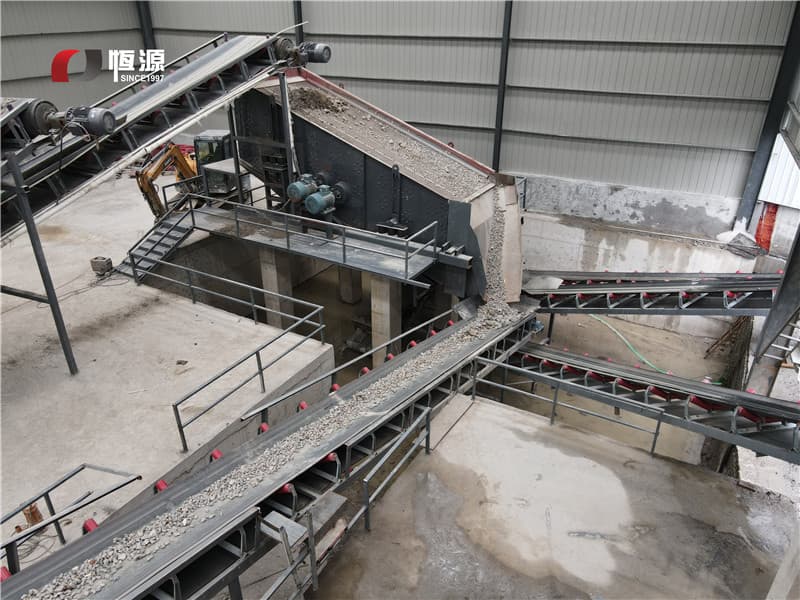 混凝土废料破碎生产线 混凝土废料破碎生产线