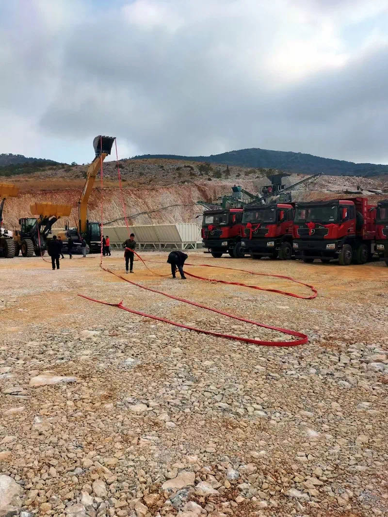 石灰石生产线开业 石灰石生产线开业