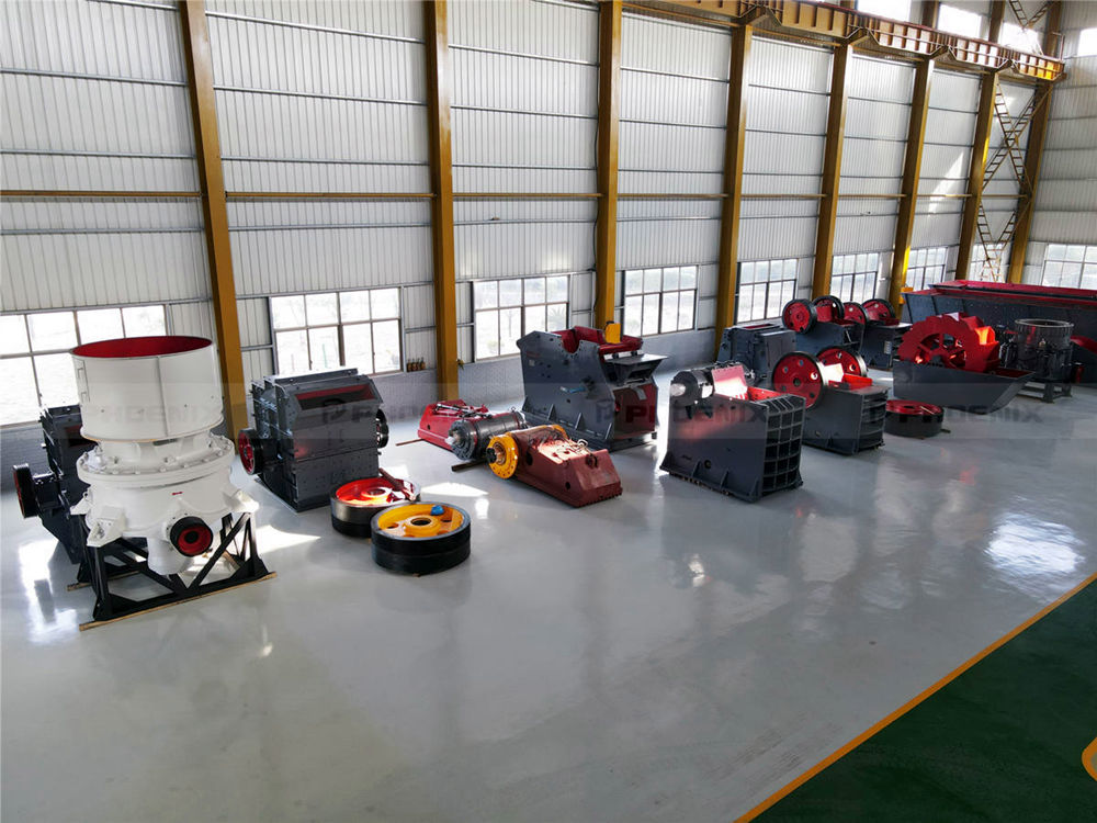 破碎机设备展示厅 破碎机设备展示厅